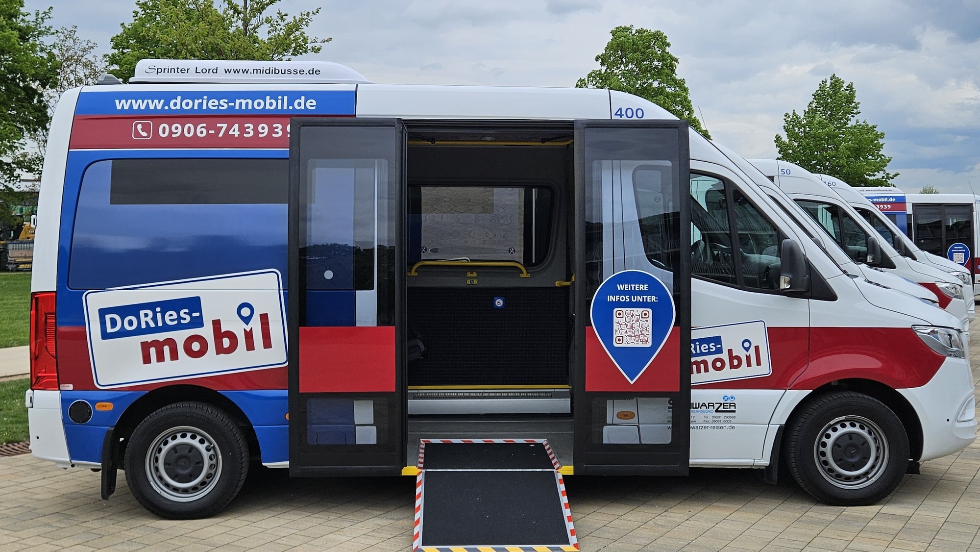 Startschuss für das neue Rufbus-System DoRies-mobil.