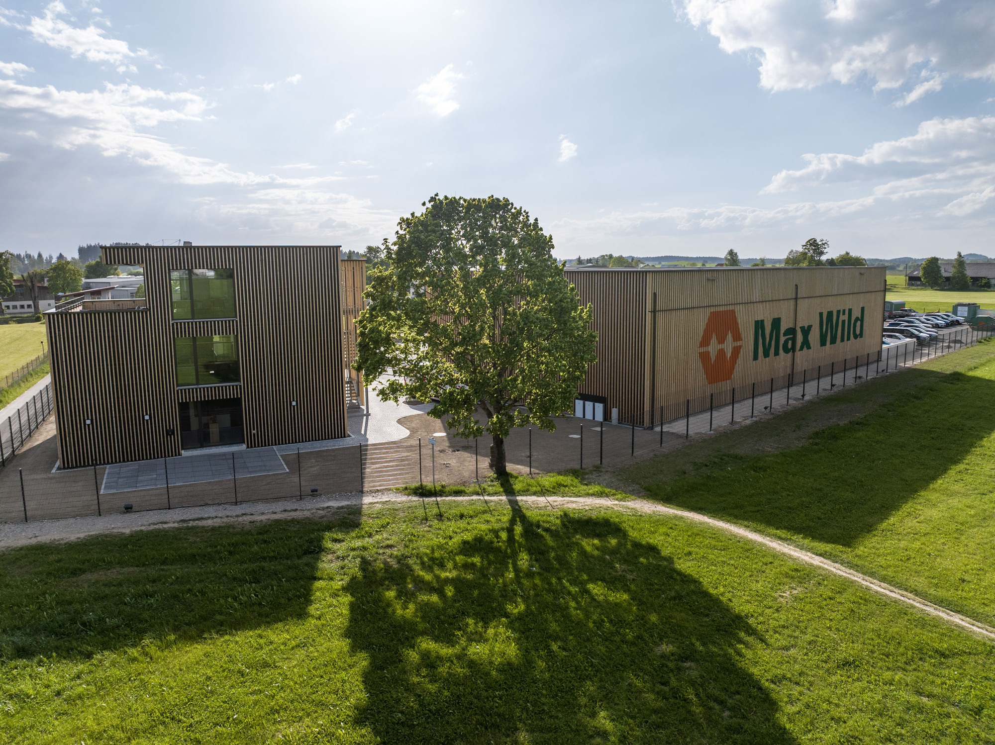 Der Neubau von Max Wild in Leutkirch. Foto: Max Wild GmbH
