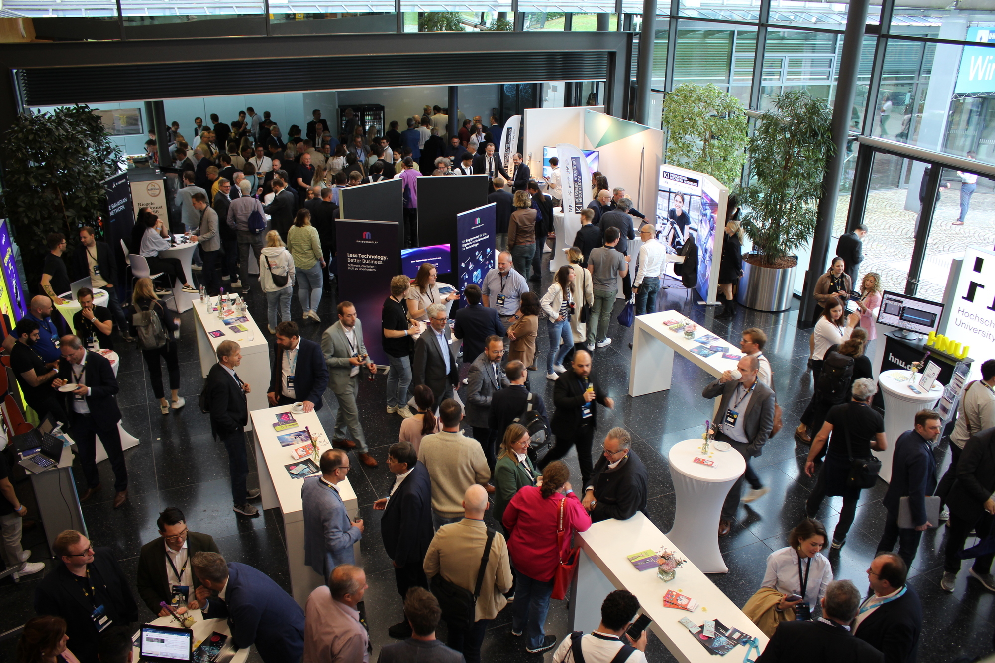 Die AI Convention der IHK Schwaben hatte rund 350 Teilnehmende. Foto: B4B/ Katharina Seeburger