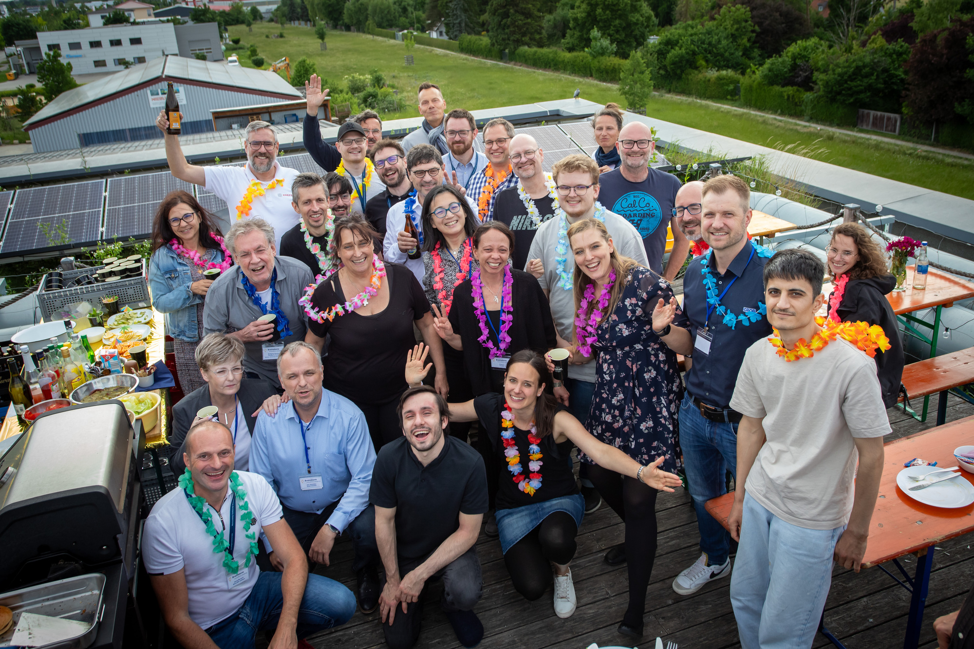 Anlässlich des 28-jährigen Bestehens der Neuland Software GmbH (Augsburg) und des 25-jährigen Jubiläums der Brainstorm GmbH (Mün