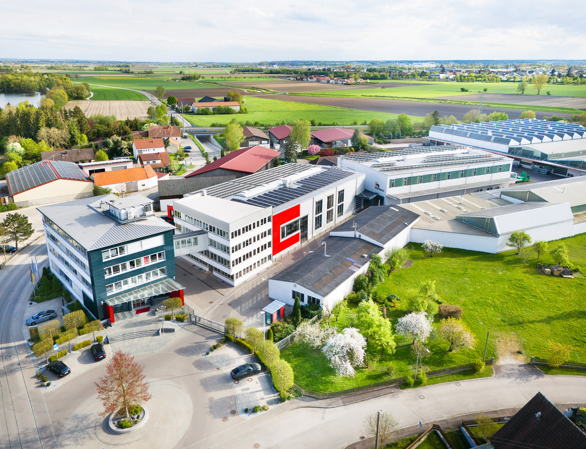 Der Standort von Grenzebach in Hamlar. Foto: Grenzebach