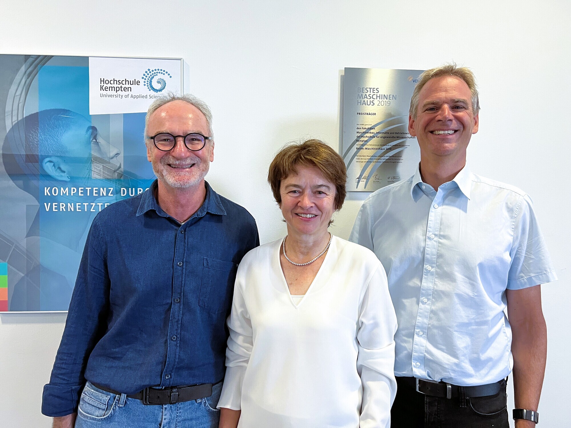 Hochschulrat bestätigt Vizepräsidentin Prof. Dr.-Ing. Regina Schreiber und Vizepräsidenten Prof. Dr.-Ing. Dirk Jacob sowie Prof.