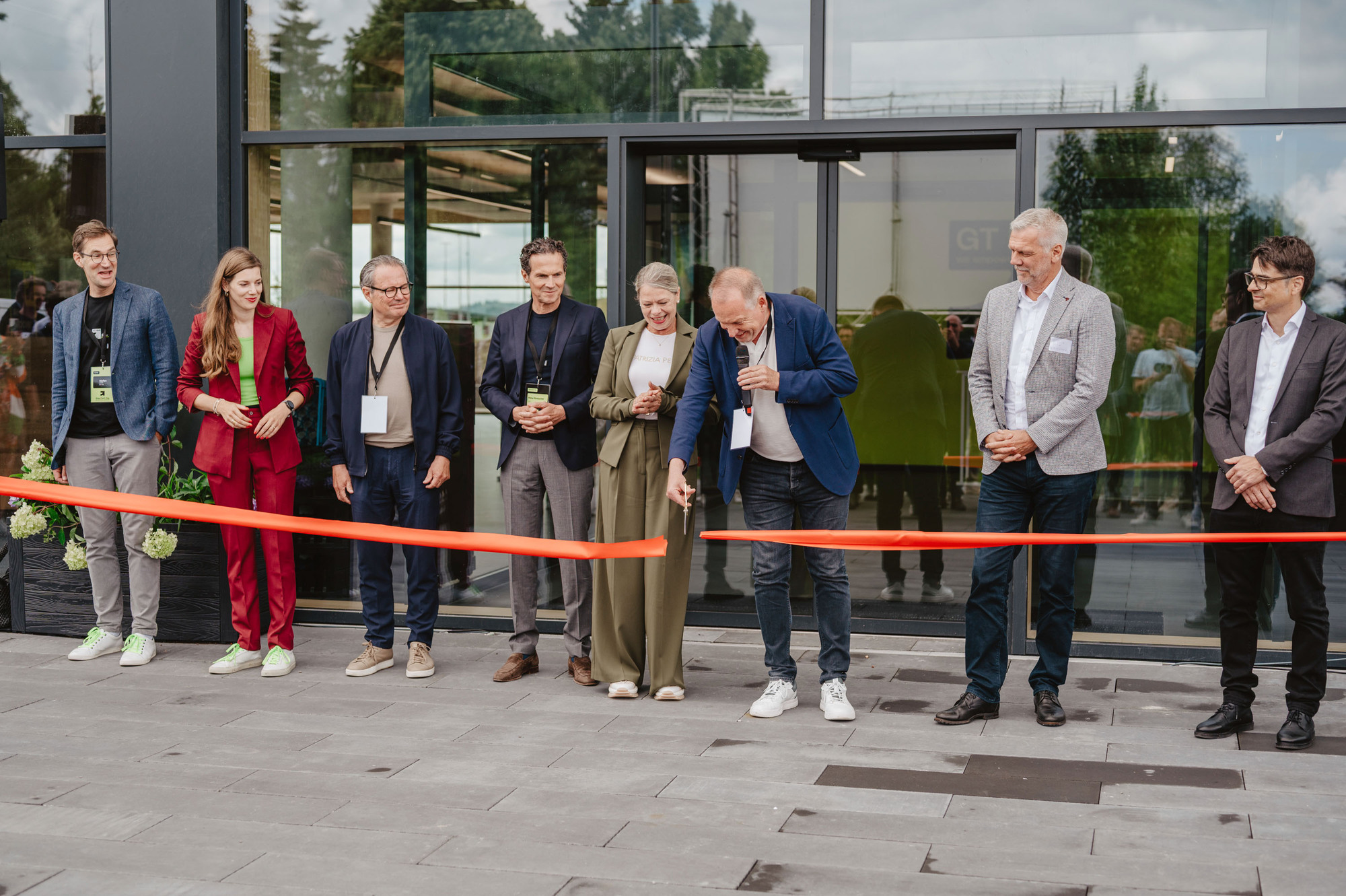 Die offizielle Eröffnung des GreenTech Hubs. Foto: GT Hub