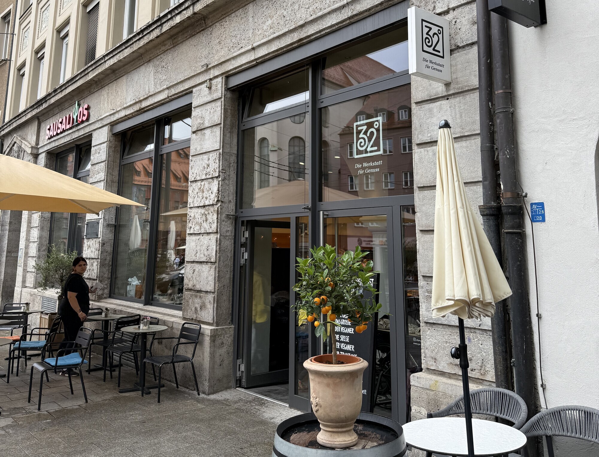 Bäckerei „32 Grad“ ist seit vier Jahren in der Maximilianstraße. Foto: B4BSCHWABEN.de
