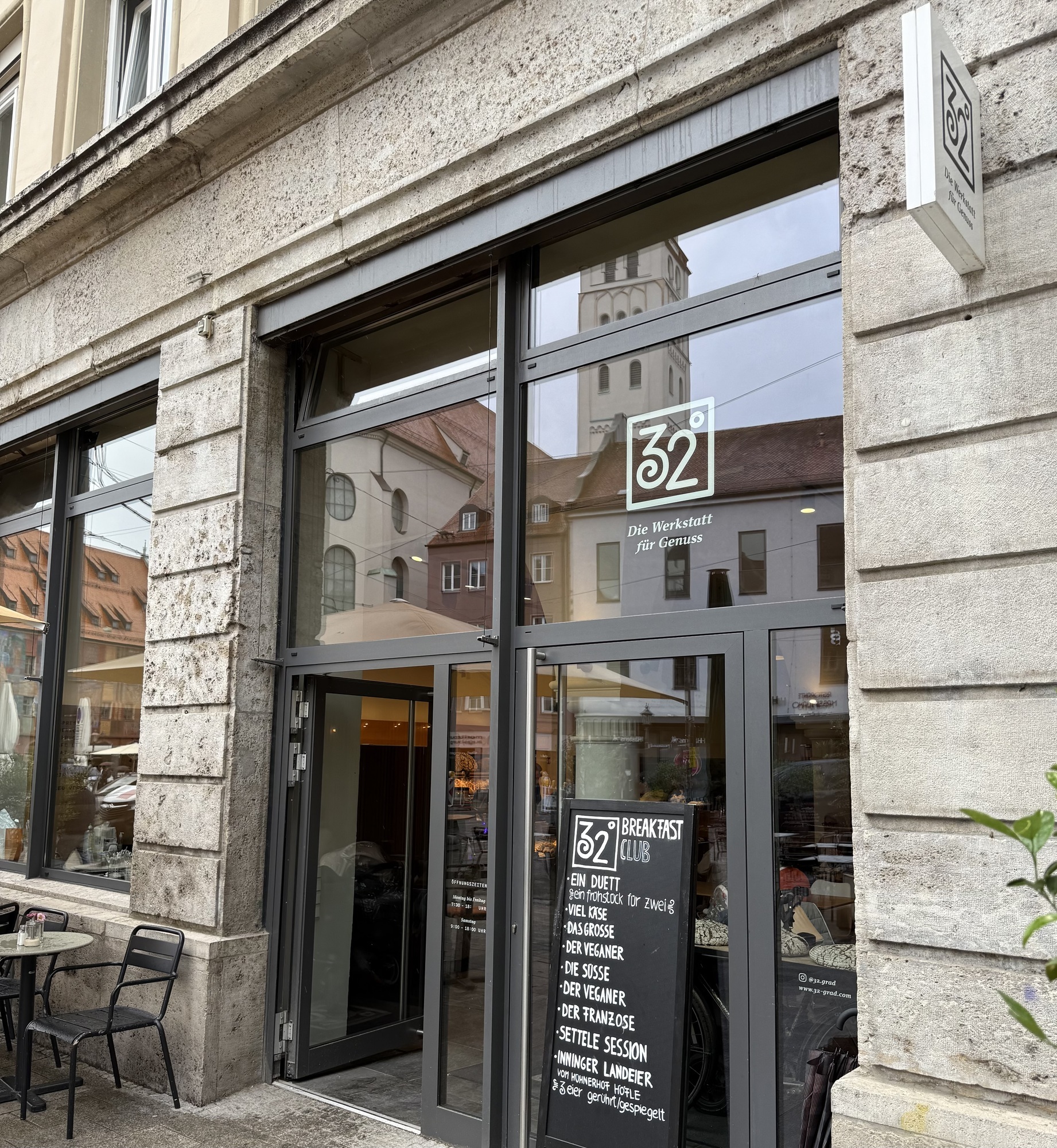 Die Bäckerei „32 Grad“ ist seit vier Jahren in der Maximilianstraße. Foto: B4BSCHWABEN.de