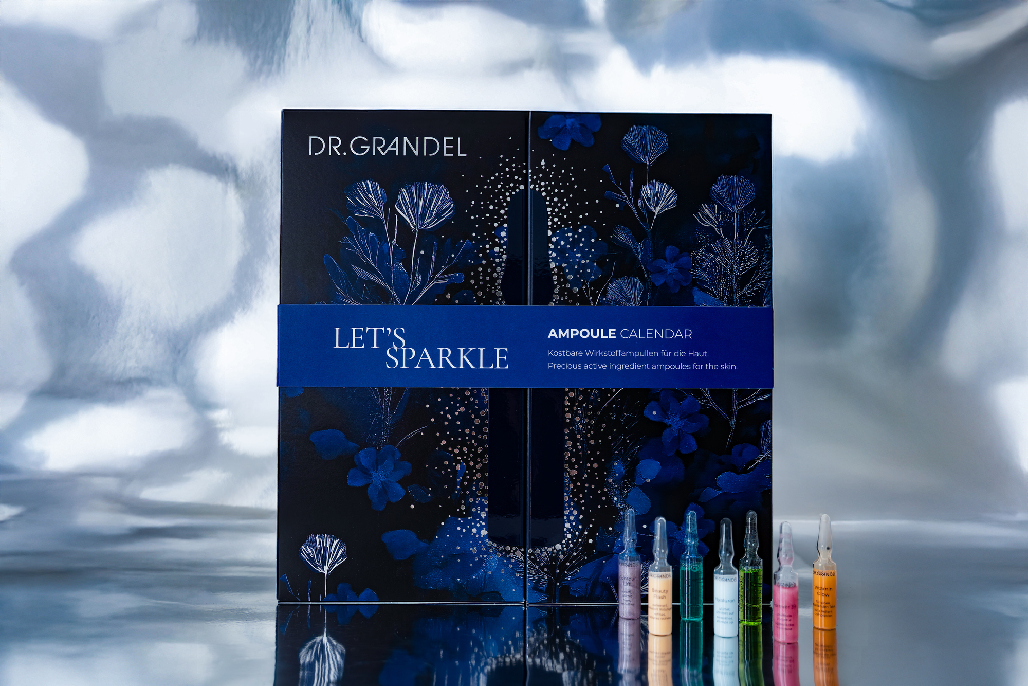 Der DR. GRANDEL Adventskalender 2025 „Let’s Sparkle“. Foto: DR. GRANDEL