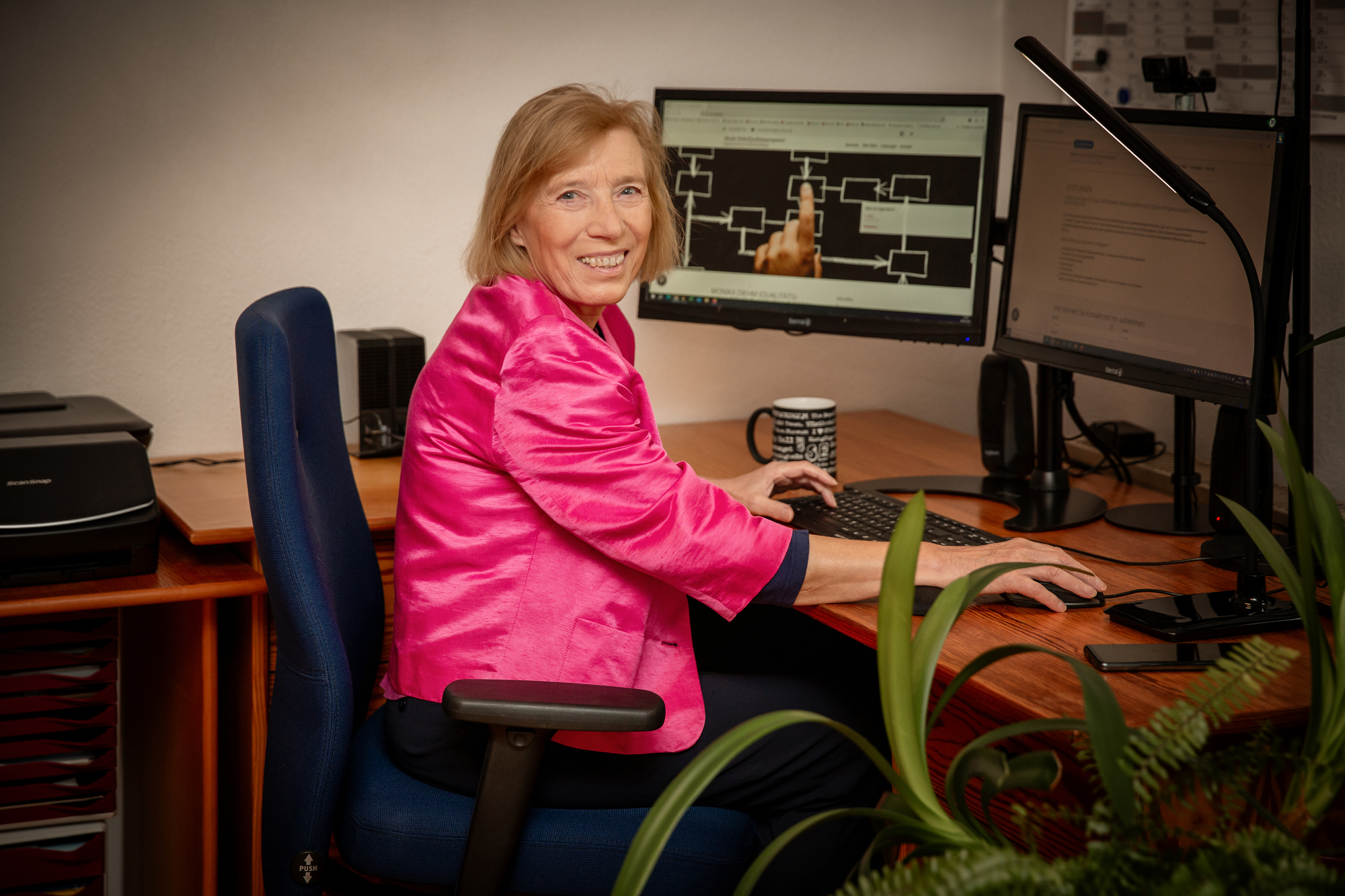 Monika Diehm ist seit über 25 Jahren Qualitätsmanagerin. Foto: Aschenputtel Studio
