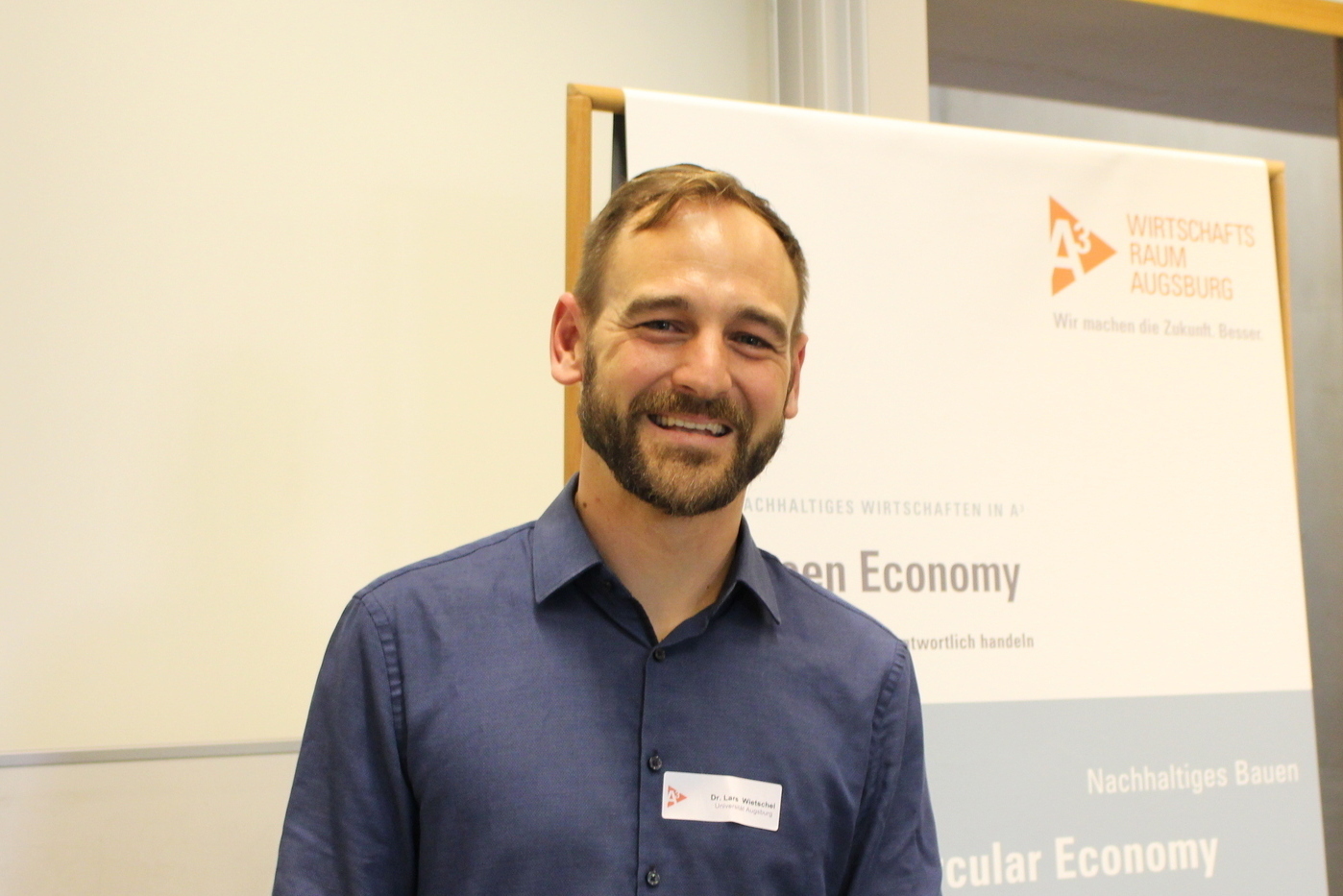 Dr. Lars Wietschel vom Resource Lab an der Universität Augsburg. Foto: B4B/ Katharina Seeburger