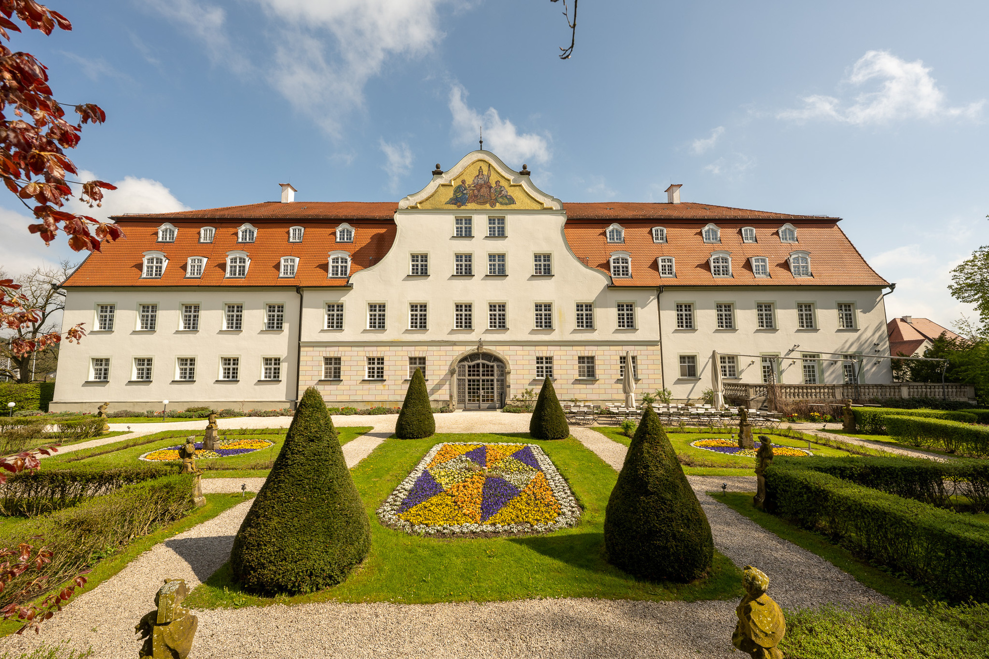 Schloss Lautrach will seine bewegte Geschichte künftig digital und analog erlebbar machen. Fotoquelle: A. Rehkopp