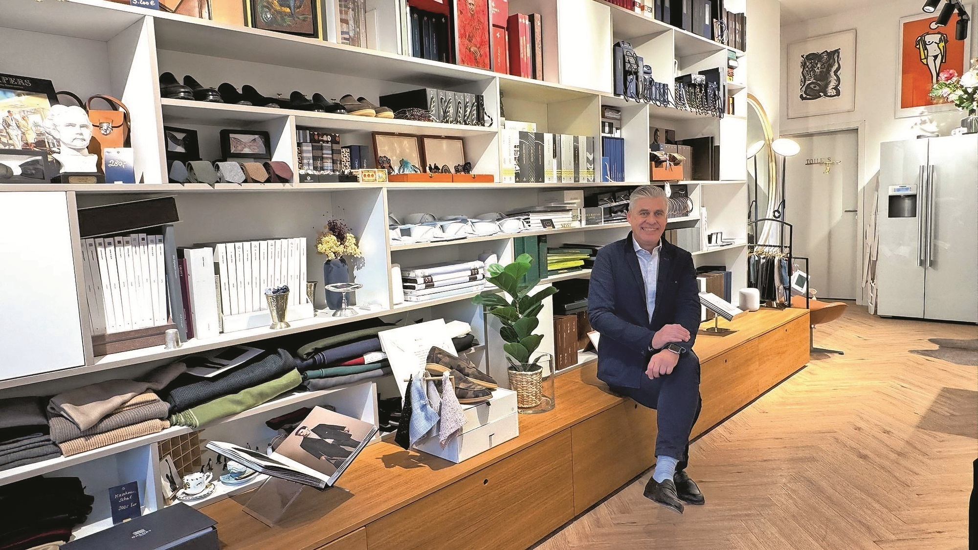 Jürgen Reschop, Gründer und Inhaber der Maß-Manufaktur KingsHouse in München. Bild: KingsHouse