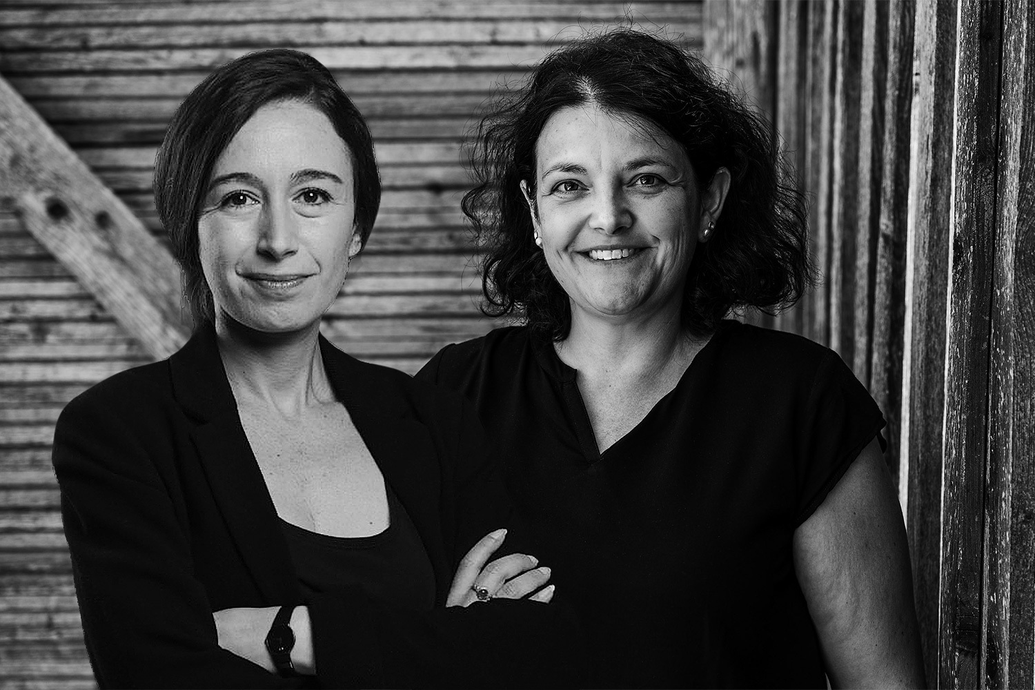 Dr. Selina Thanheiser und Ariane Kreß sind zwei der Unternehmerinnen, die im Umwelt-Technologischen Gründerzentrum Augsburg (UTG) aktiv sind. Collage: UTG