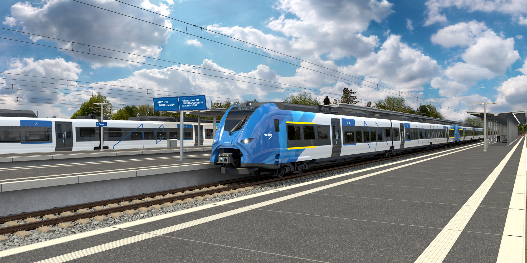 Der Freistaat harmonisiert den Schienenpersonennahverkehr (SPNV) und lässt künftig alle neuen Regionalzüge und S-Bahnen mit mode