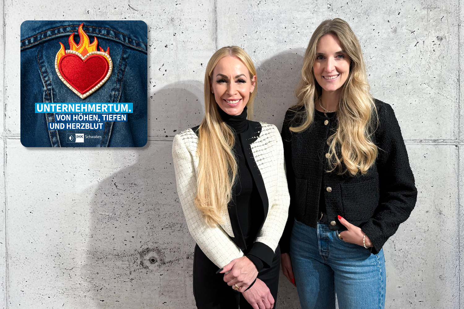 Von links: Monika Humbaur (Humbaur GmbH) und Saskia Reuter (aluco GmbH). Foto: VMM Medienagentur