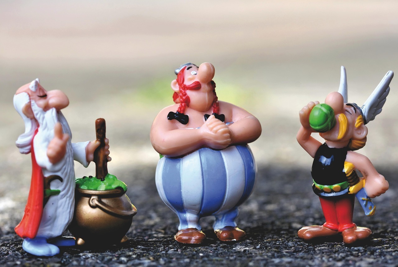 Symbolbild. „Obelix“ als Wortmarke für Waffe und Munition? Foto: pixabay / Ralph