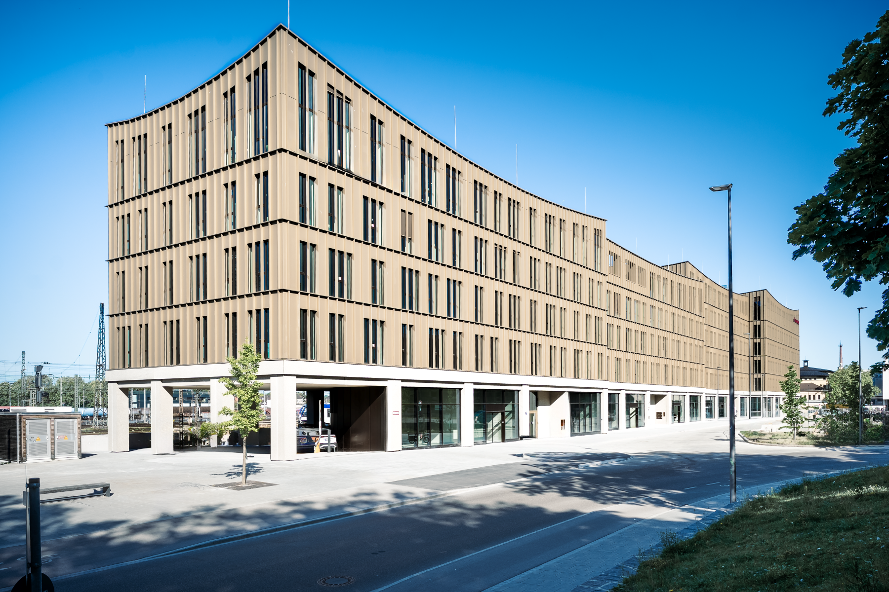 Das Augsburger Büroobjekt Aurum. Foto: Golden Cut Media