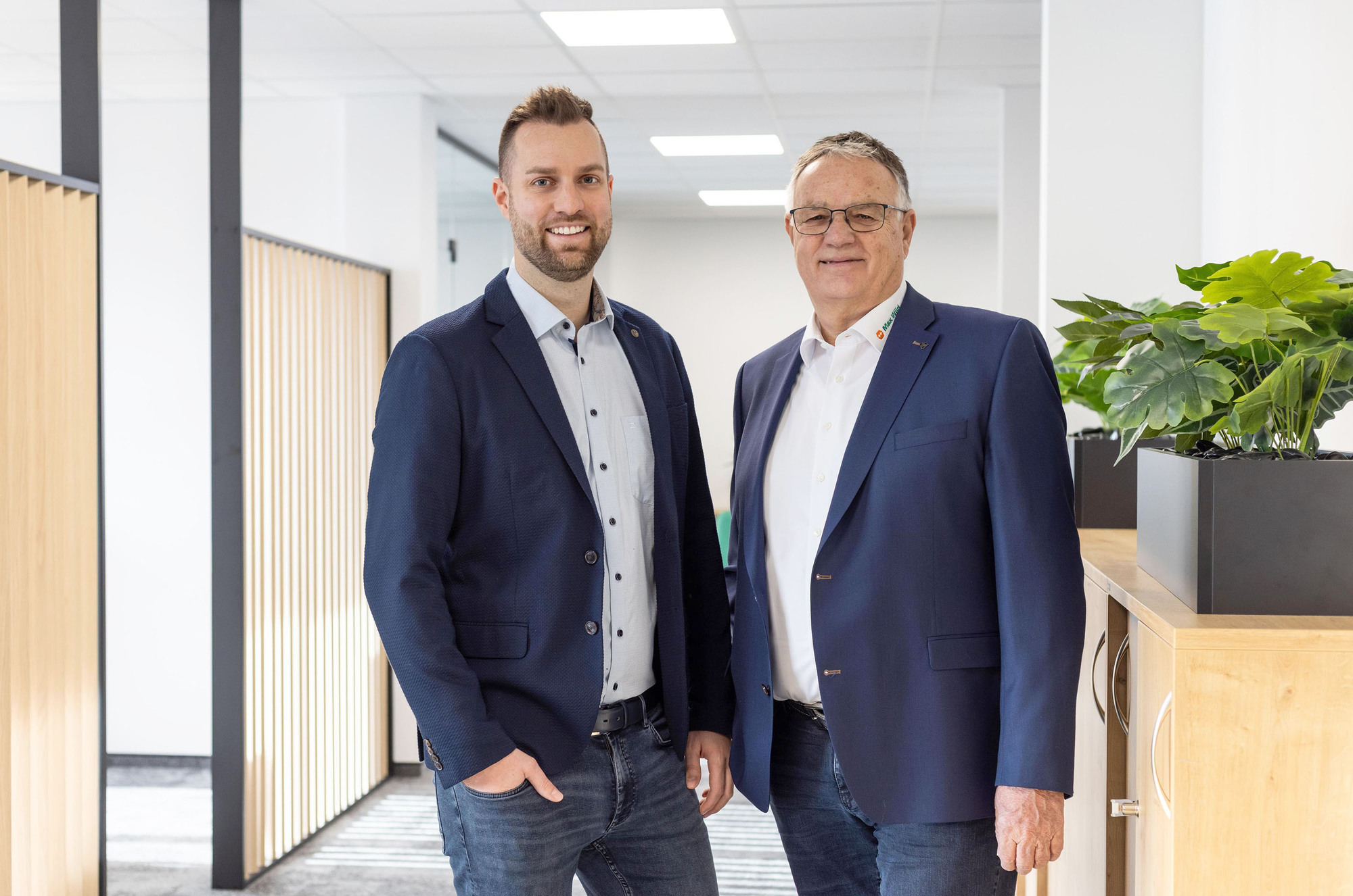 Daniel Wild (links), ist nun Geschäftsführer der Max Wild GmbH. Sein Vater Roland Wild wird das Unternehmen weiterhin als Gesell