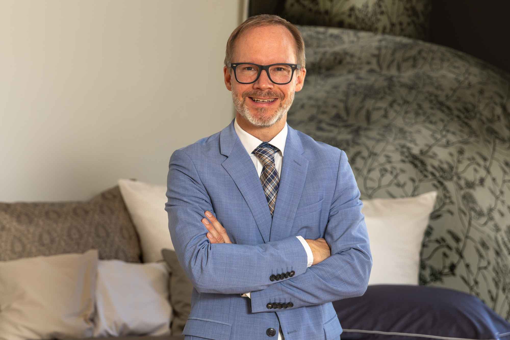 Benjamin Dierig ist gemeinsam mit seiner Cousine Ellen Dinges-Dierig im Vorstand der Dierig Holding AG. Foto: Dierig AG