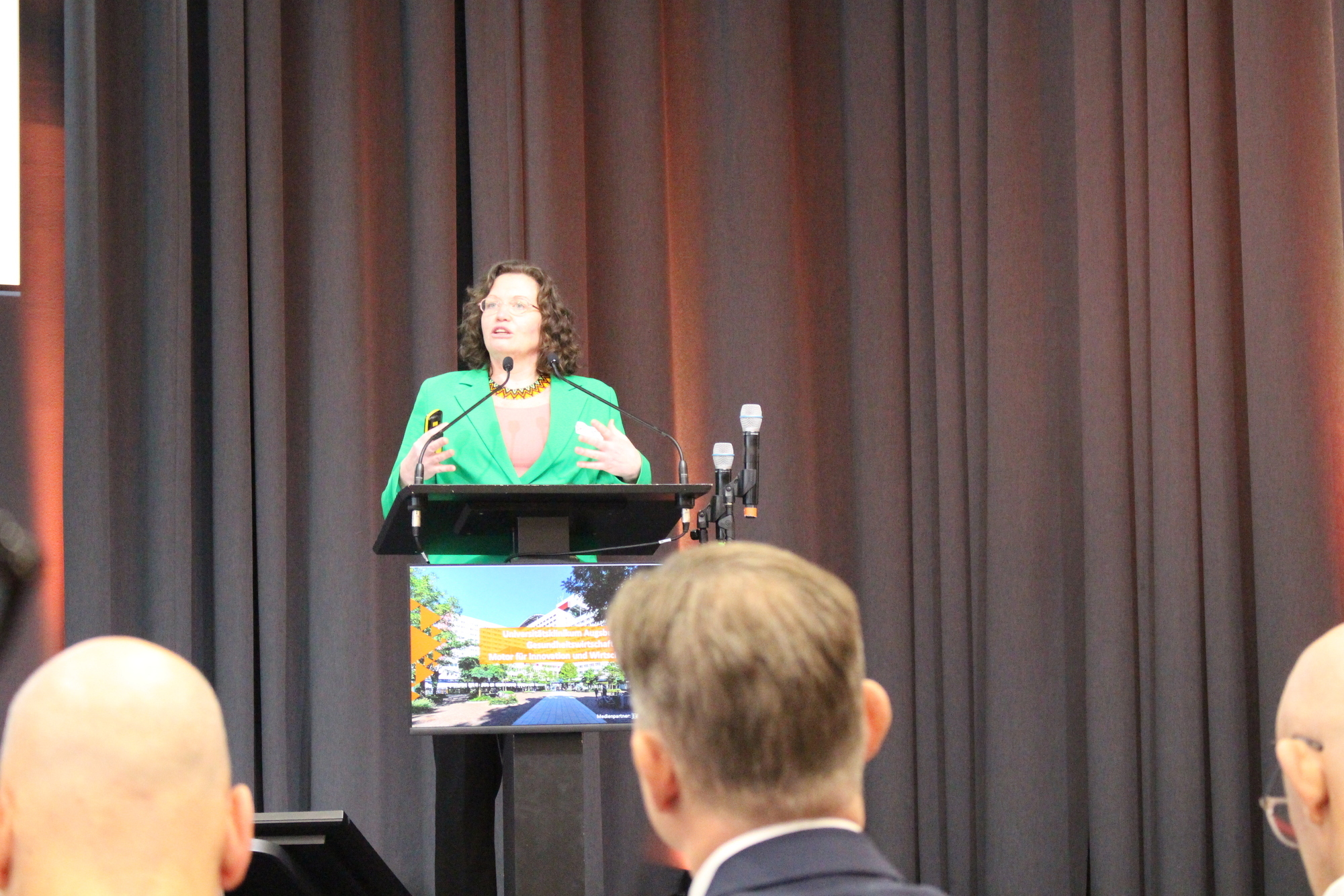 Stefanie Demirci von vdi/vde Innovation + Technik GmbH. Foto: B4B/ Katharina Seeburger