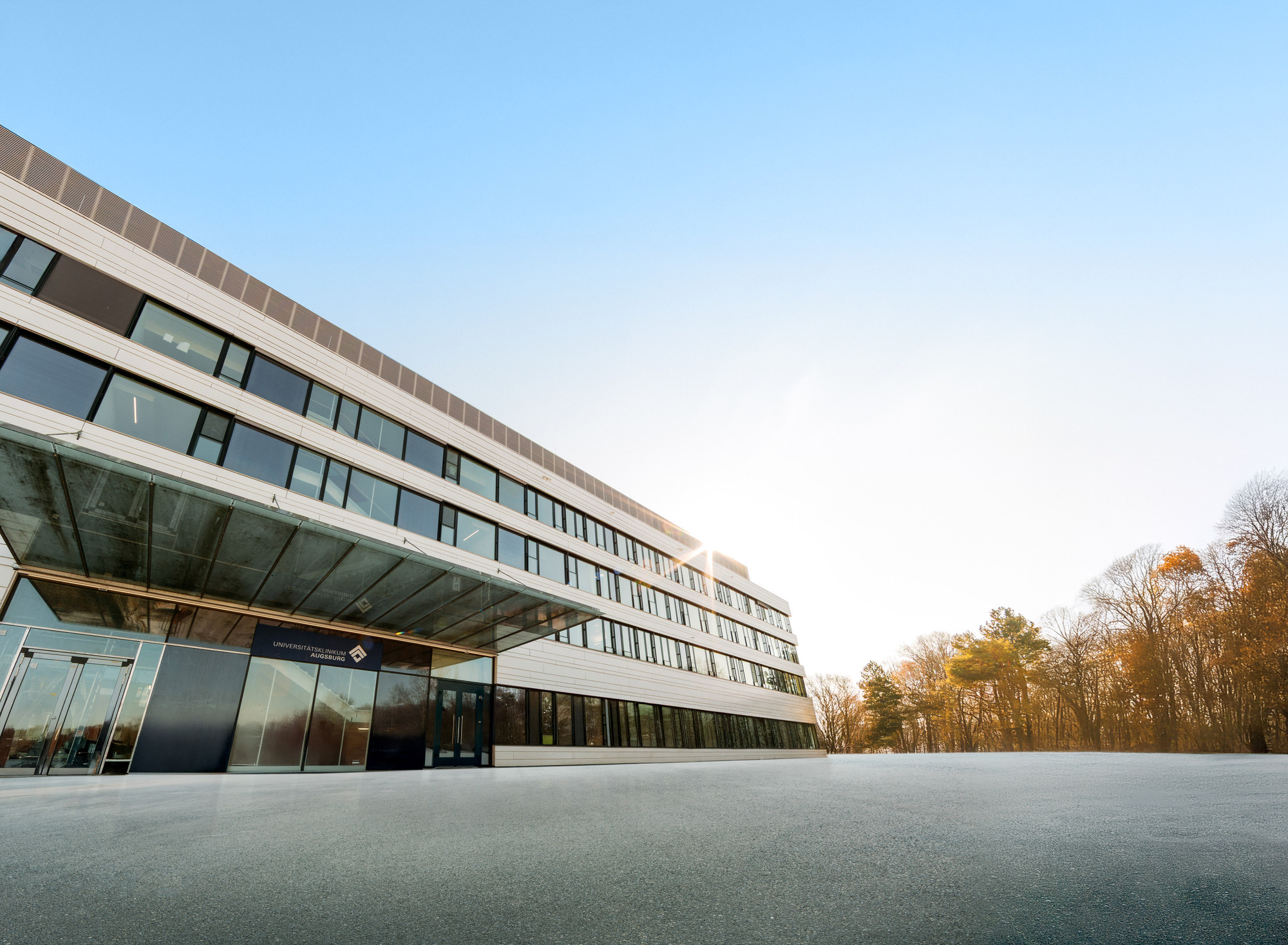 Das neue Zentrum für Intensivtherapie. Foto: Universitätsklinikum Augsburg