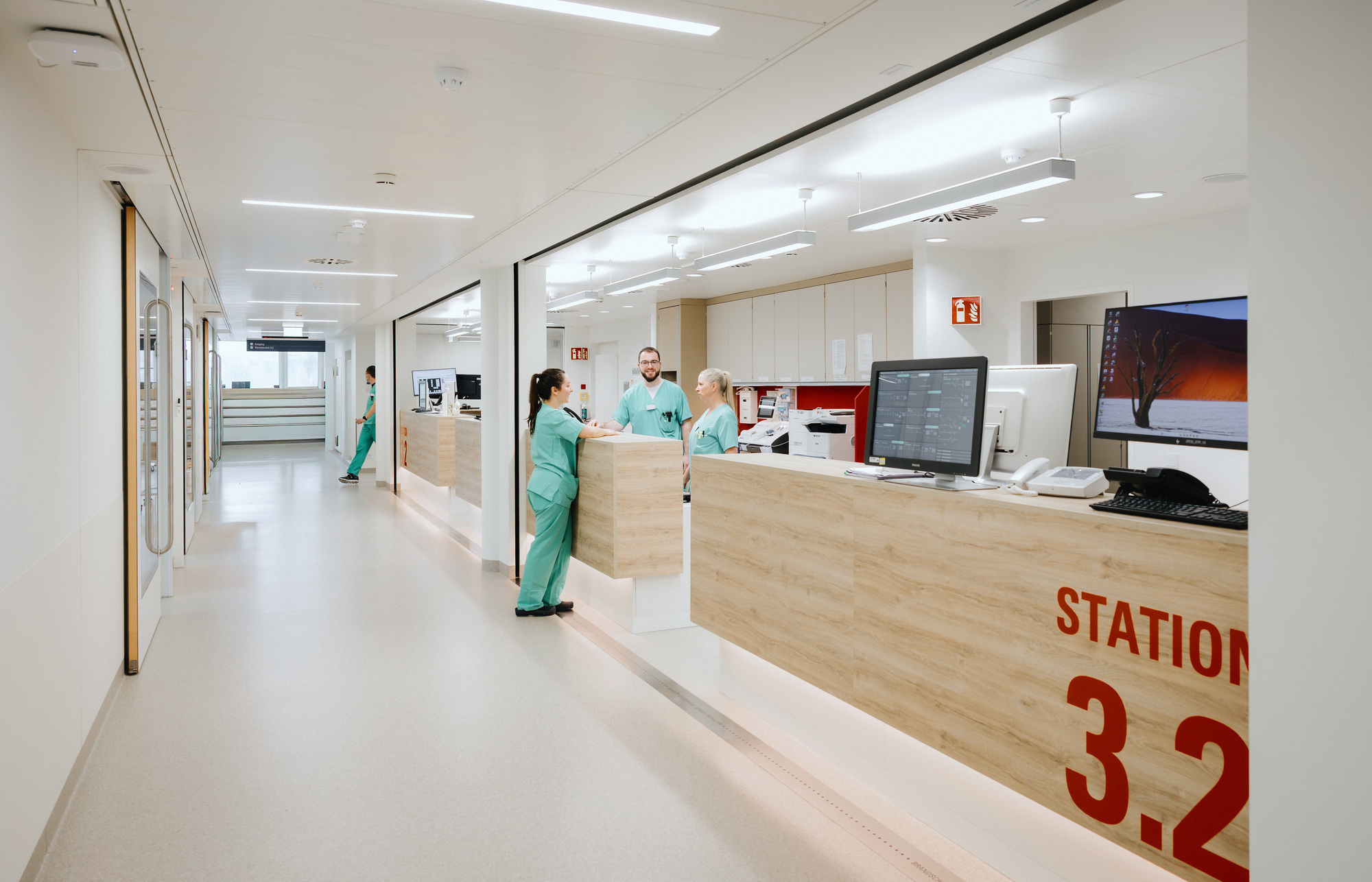 Stationsansicht. Foto: Universitätsklinikum Augsburg