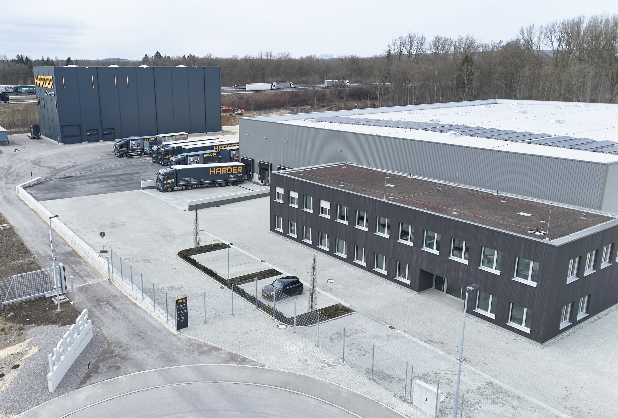 Seit November 2025 ist die neue Zentrale von Harder Logistics in Betrieb. Foto: Harder