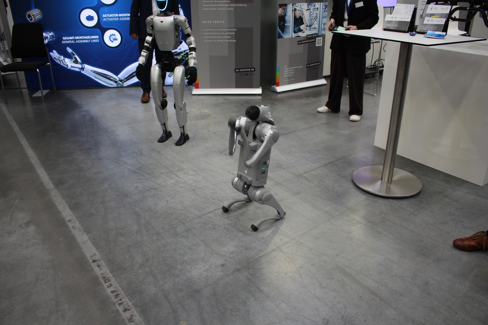 Auch im Feld humanoide Roboter sieht Grob einen wachsenden Markt.