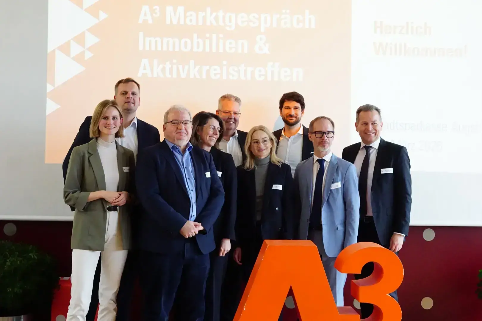 Wie entwickelt sich der Immobilienmarkt in der Region Augsburg? Diese Frage stand im Zentrum des A³ Marktgesprächs Immobilien in