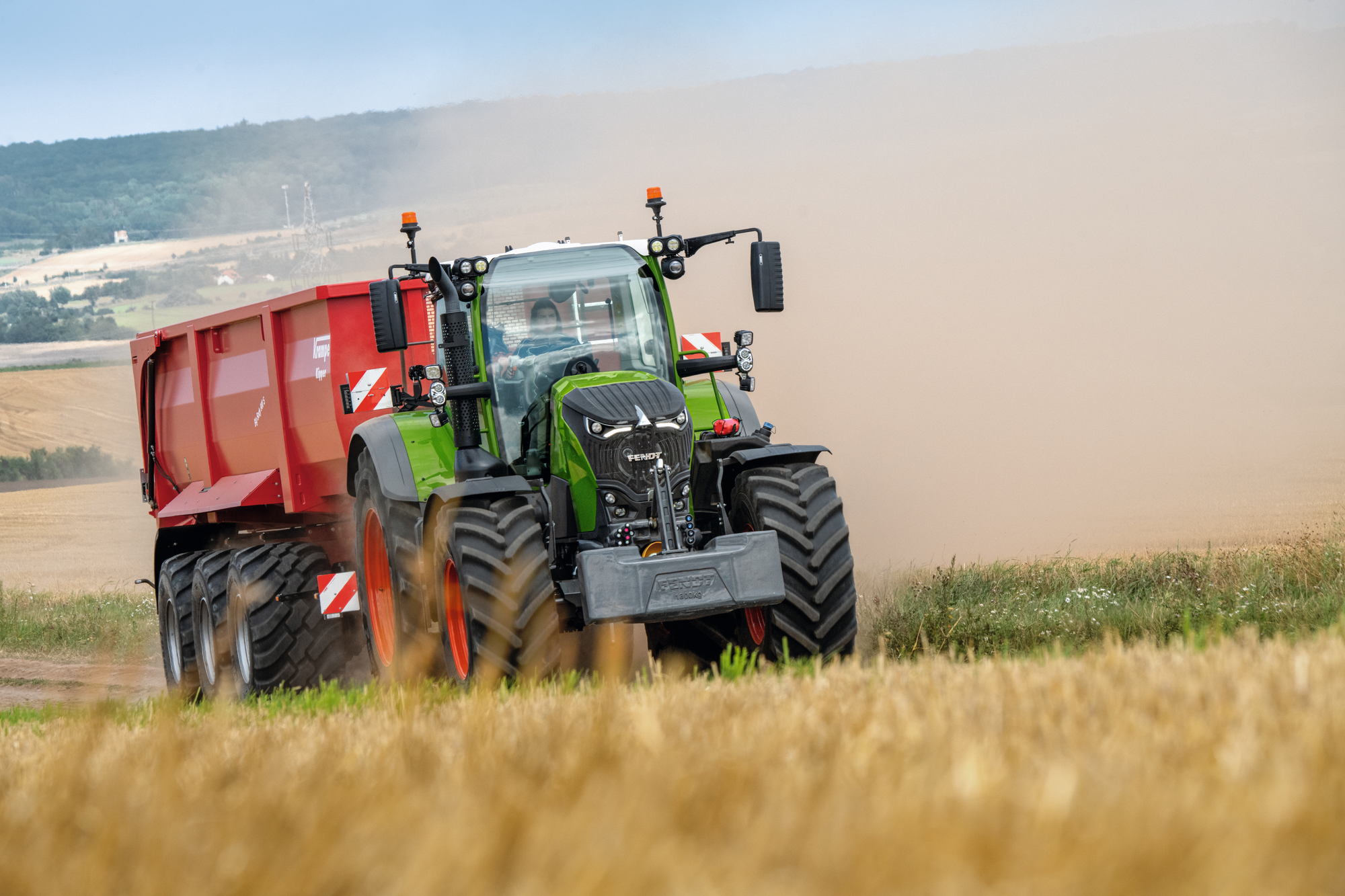 Der Fendt 728 Vario ist zum zweiten Mal in Folge der meistzugelassene Traktor Deutschlands. Foto: AGCO Fendt