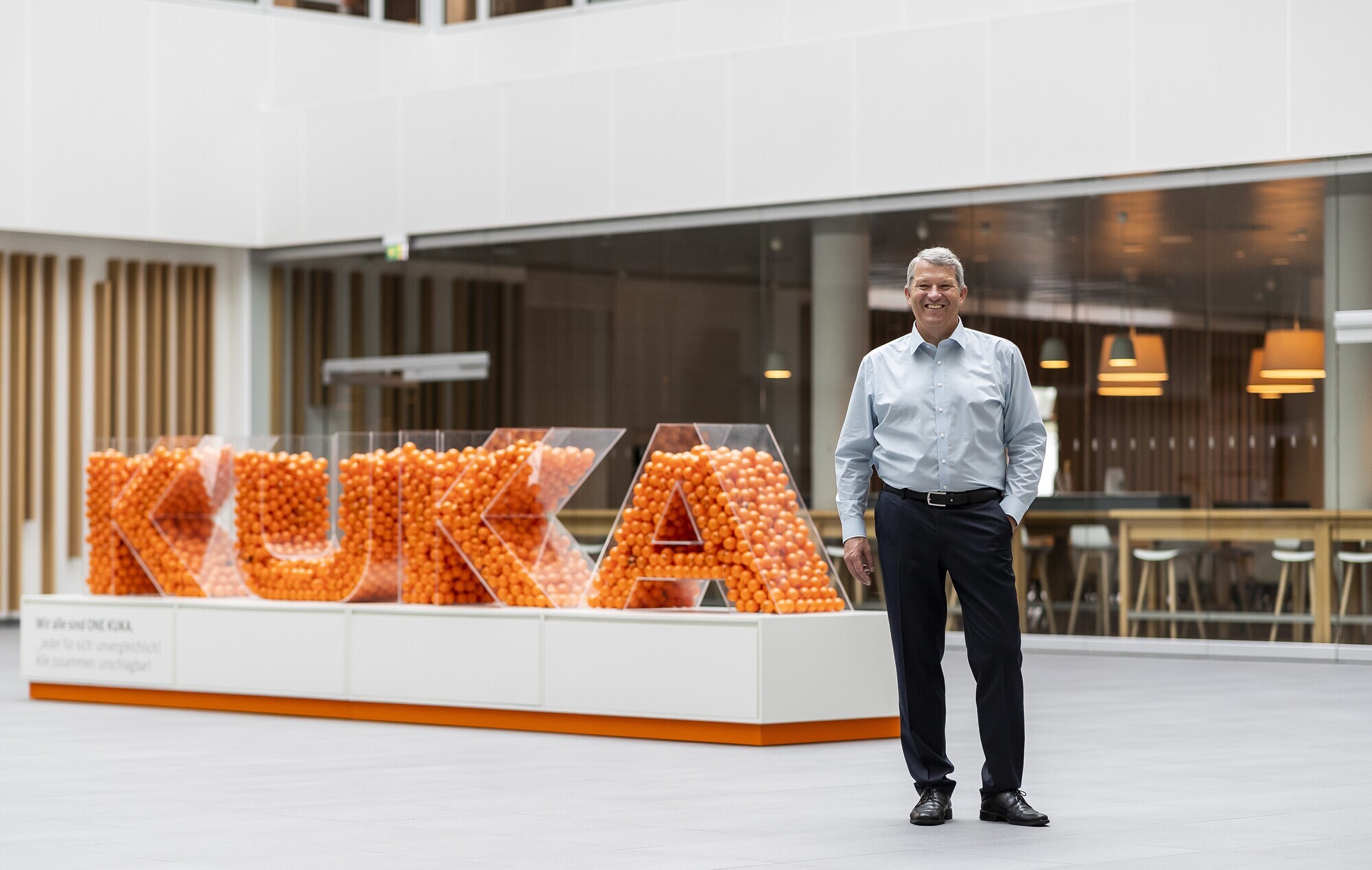 Kuka-CEO Christoph Schell. Kuka hat seine Zahlen für das Geschäftsjahr 2025 veröffentlicht. Foto: Kuka Group