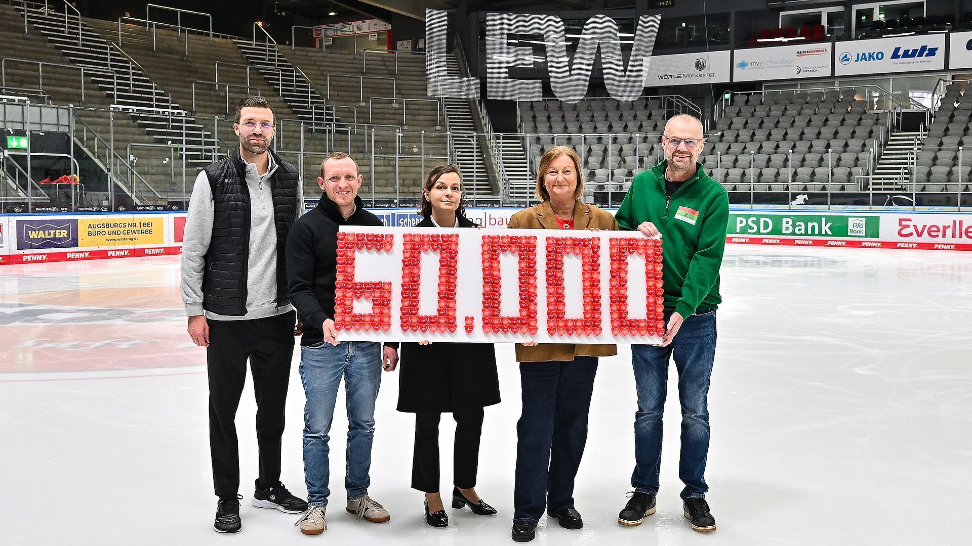 Starke Bilanz für das „Spiel der Herzenpowered by LEW“ : Insgesamt 60.000 Euro gehen an regionale Initiativen.