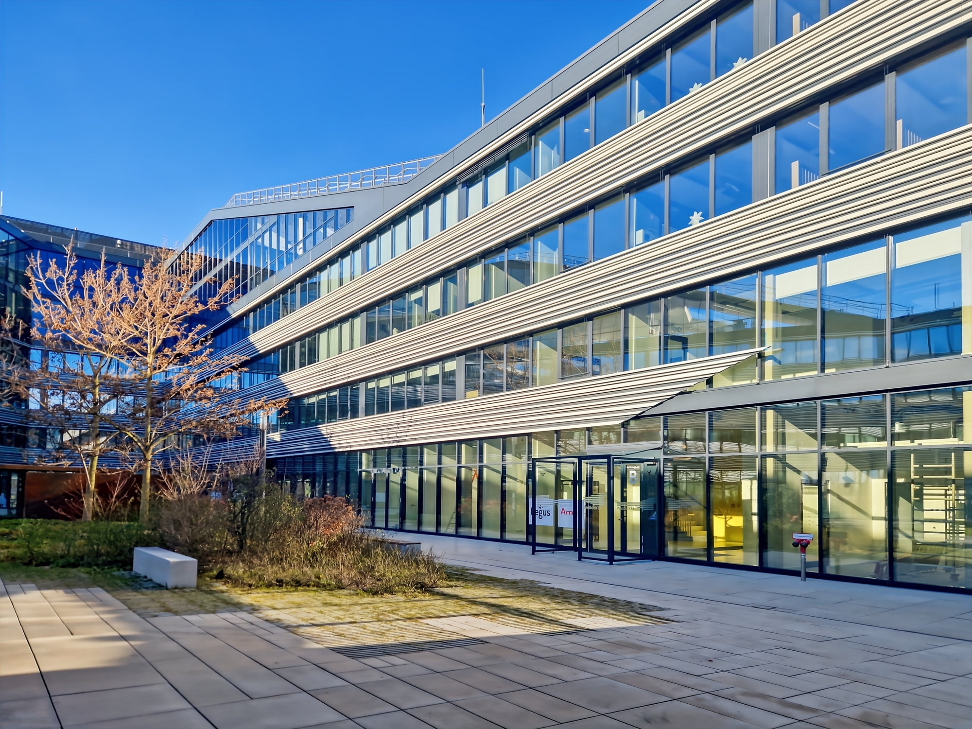 Der neue Regus-Standort im im Weitblick 1.7 im Innovationspark Augsburg.