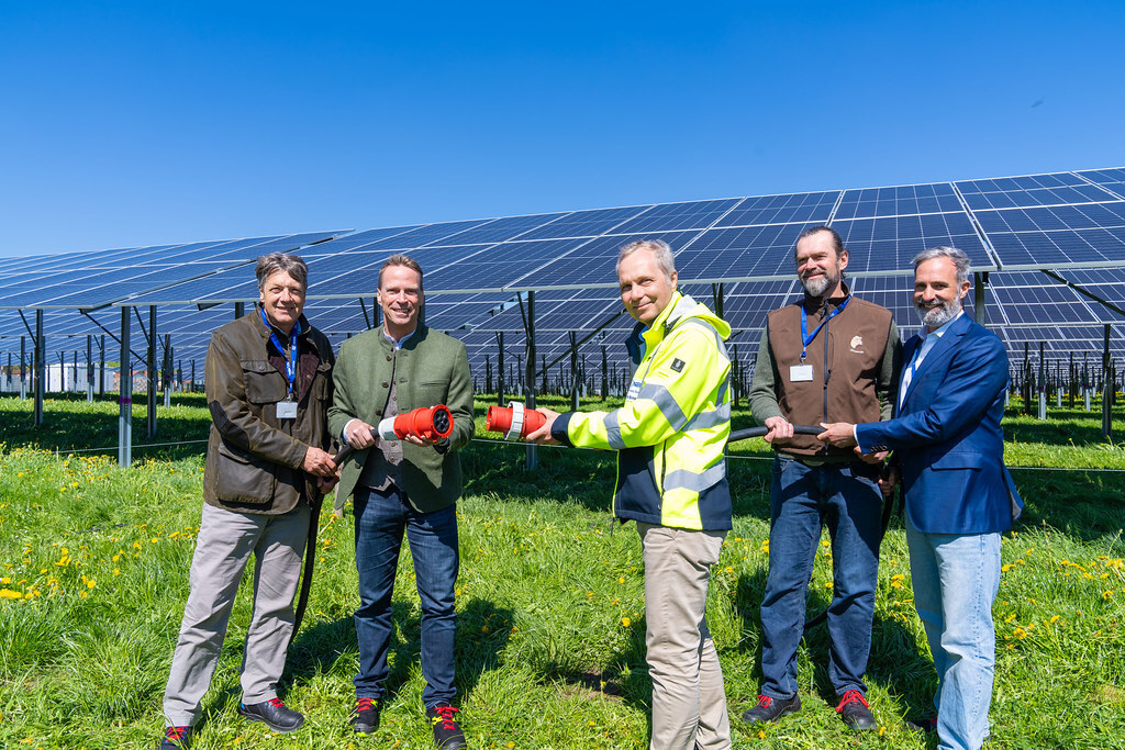 (v.l.n.r.): Stephan Sedlmayer, Präsident Bayerische Landesanstalt für Landwirtschaft, Alexander von Maillot, Vorstandsvorsitzend