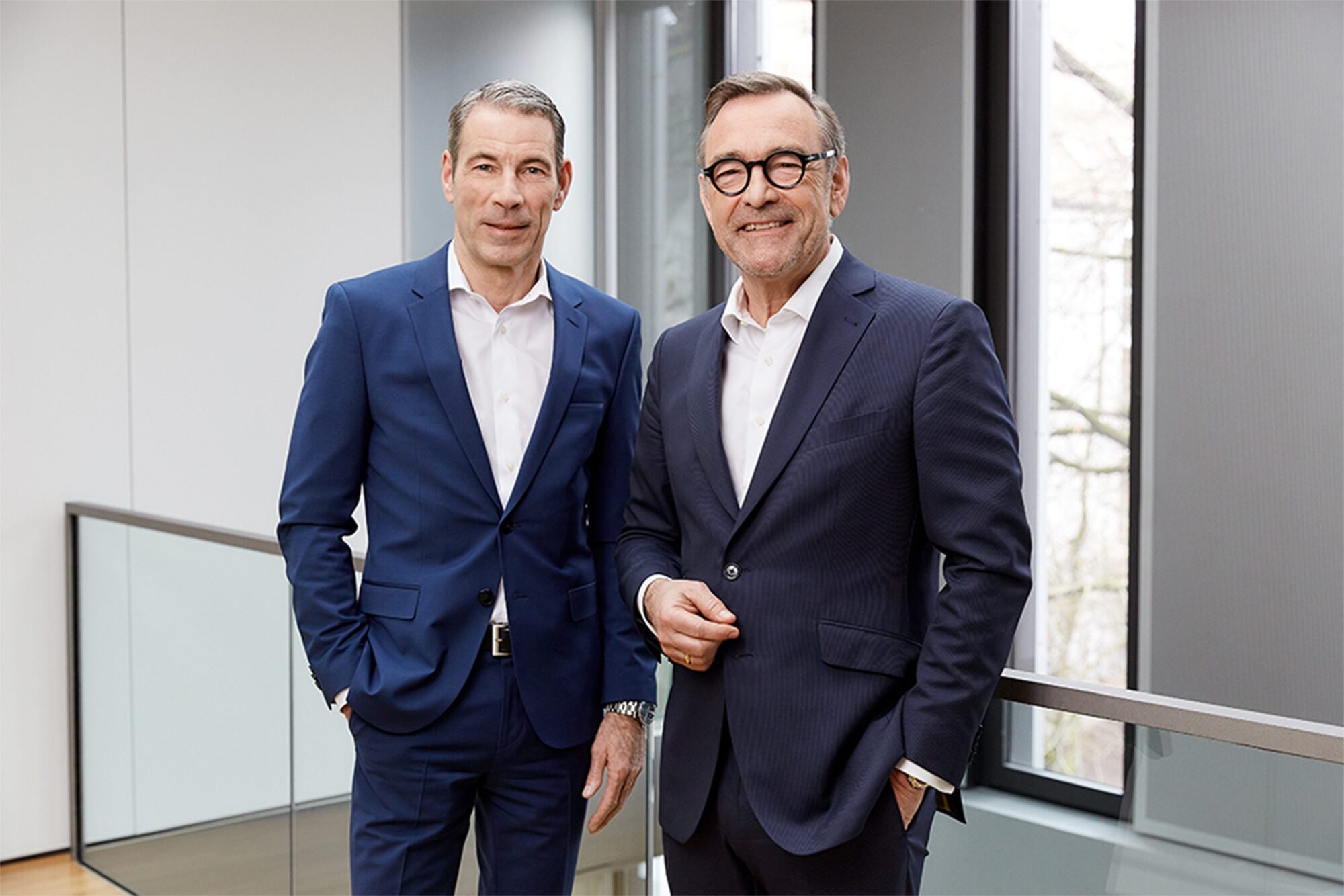 Die BayBG-Geschäftsführung, von links: Peter Pauli und Peter Herreiner. Foto: BayBG