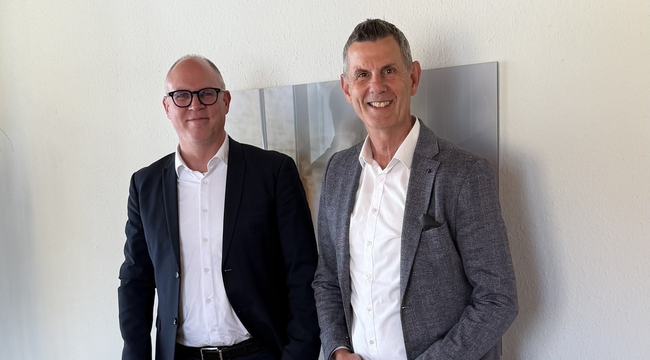 Von links: Thomas Braun, geschäftsführender Gesellschafter der Geiger FM Dienstleistungsgruppe, und Gerhard Dittrich, Geschäftsführer und Sprecher der Family of Engineering. Foto: Geiger FM