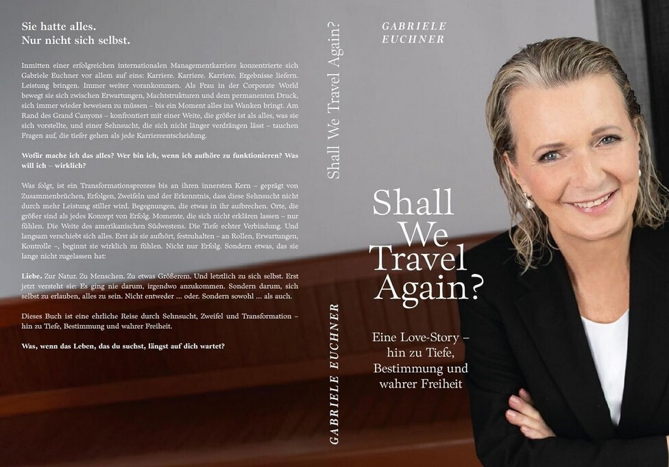 Das neue Buch "Shall We Travel Again?" von Gabriele Euchner. Bild: Gabriele Euchner