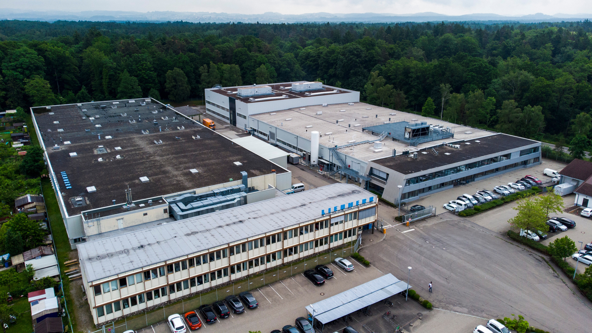 Der Standort Liebherr-Aerospace in Friedrichshafen am Bodensee. Foto: Liebherr
