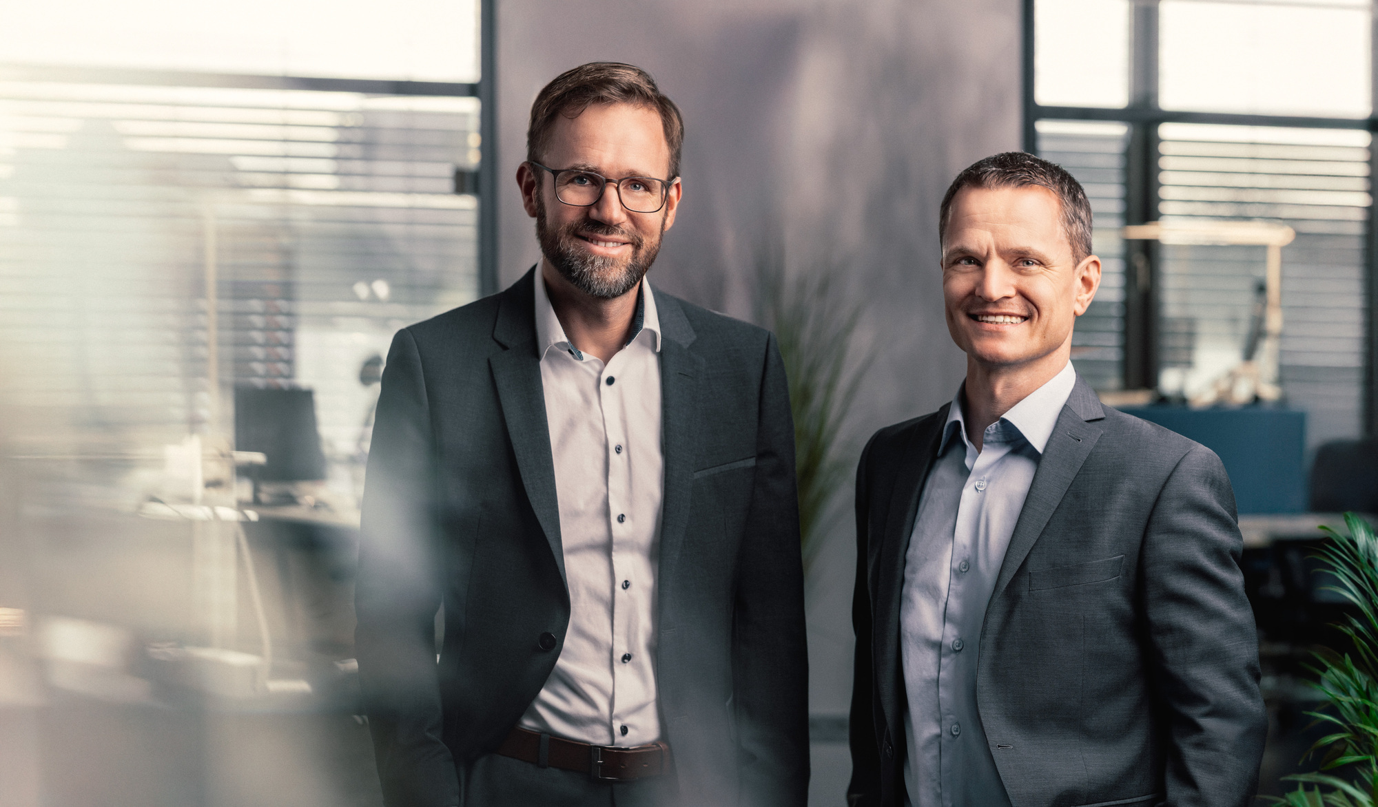 Von links: Dr. Matthias Walter und Dr. Mathias Bauer, Geschäftsführer der Blue Advisory GmbH. Foto: Blue Advisory