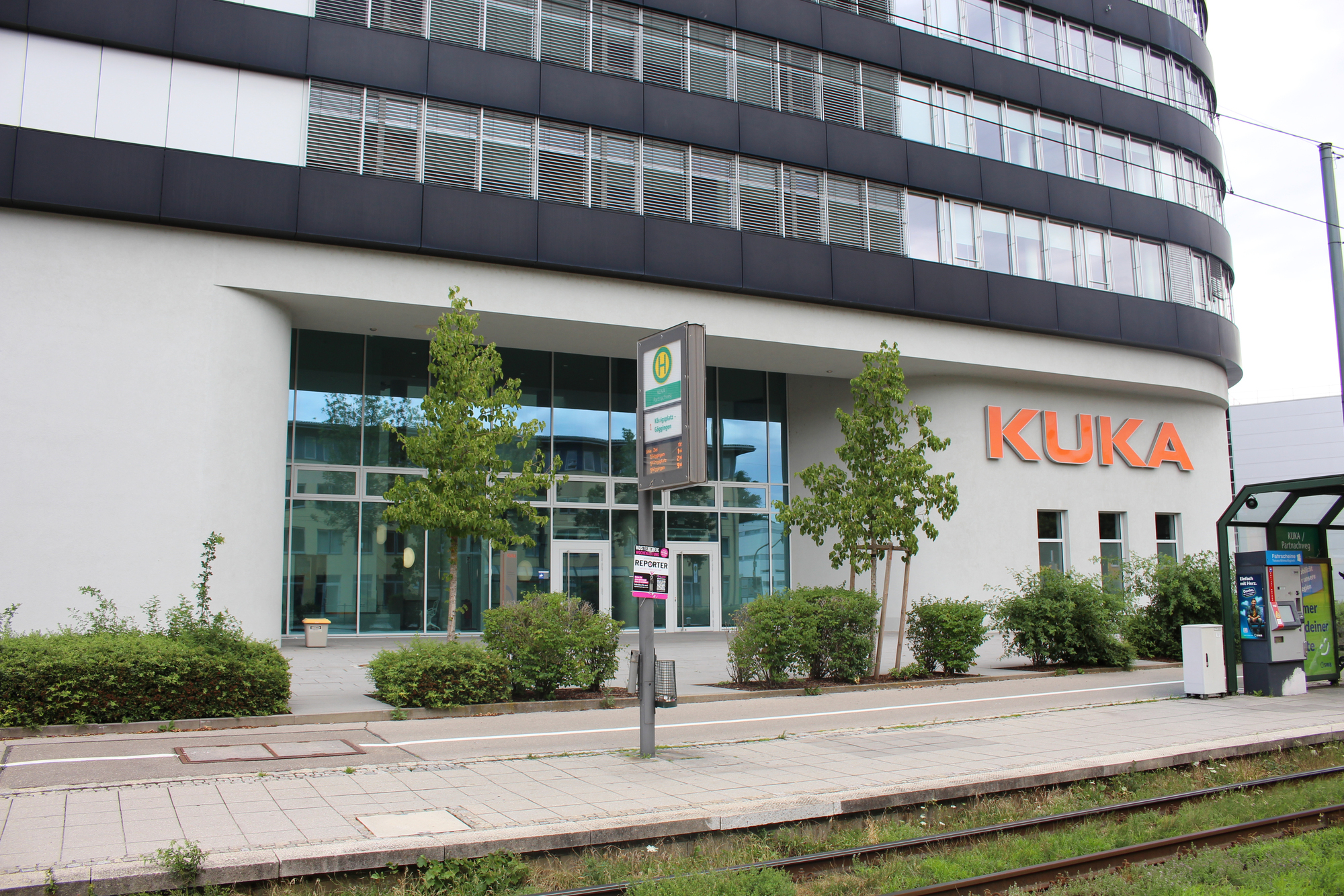 Der Kuka-Sitz in Augsburg. Das Robotikunternehmen will sich neue Kundensegmente erschließen. Foto: B4B/ Katharina Seeburger