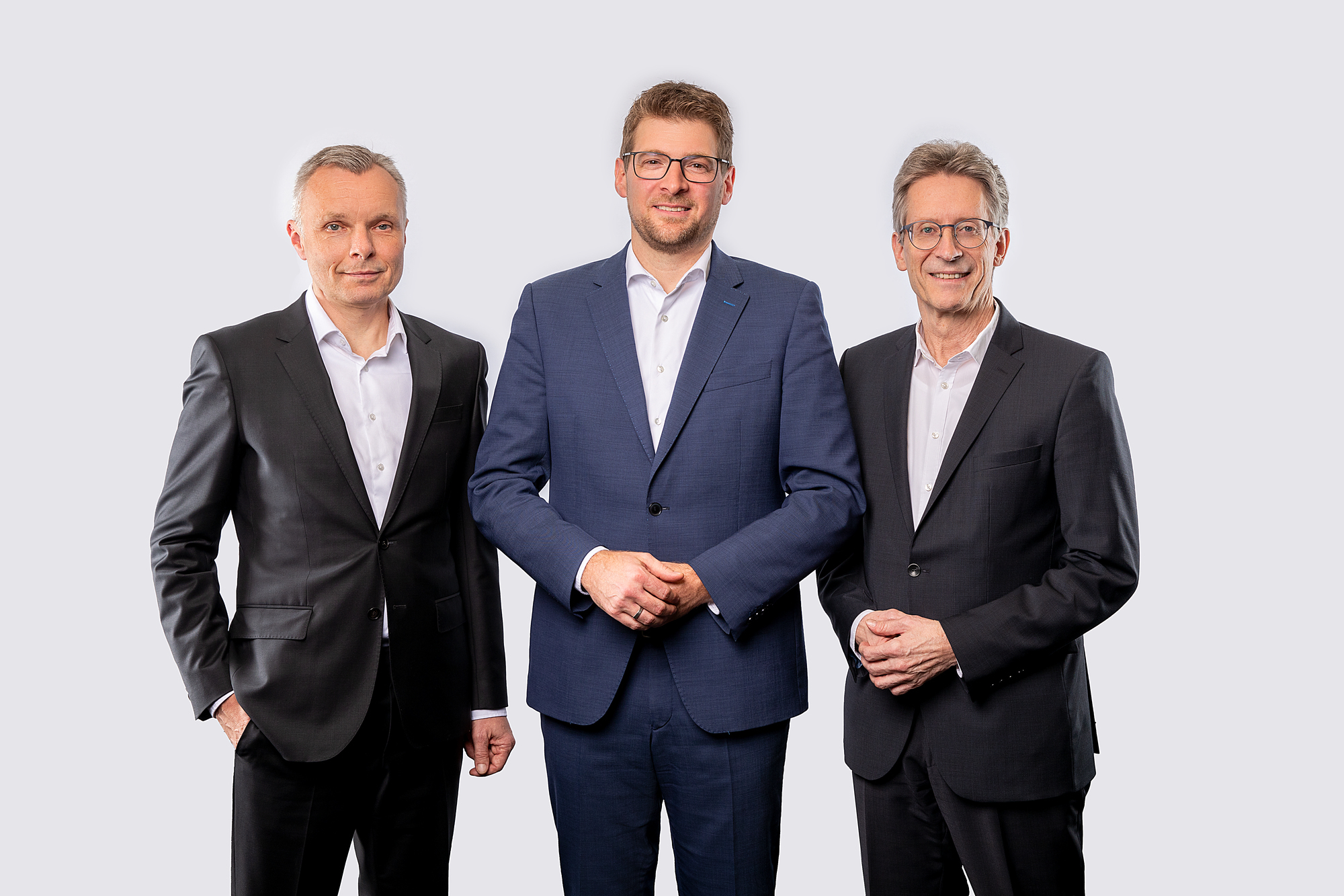 Der Vorstand der SGL Carbon SE: Andreas Klein, Vorsitzender des Vorstands, Thomas Dippold, Finanzvorstand und Dr. Stephan Bühler, Mitglied des Vorstands. Foto: SGL Carbon