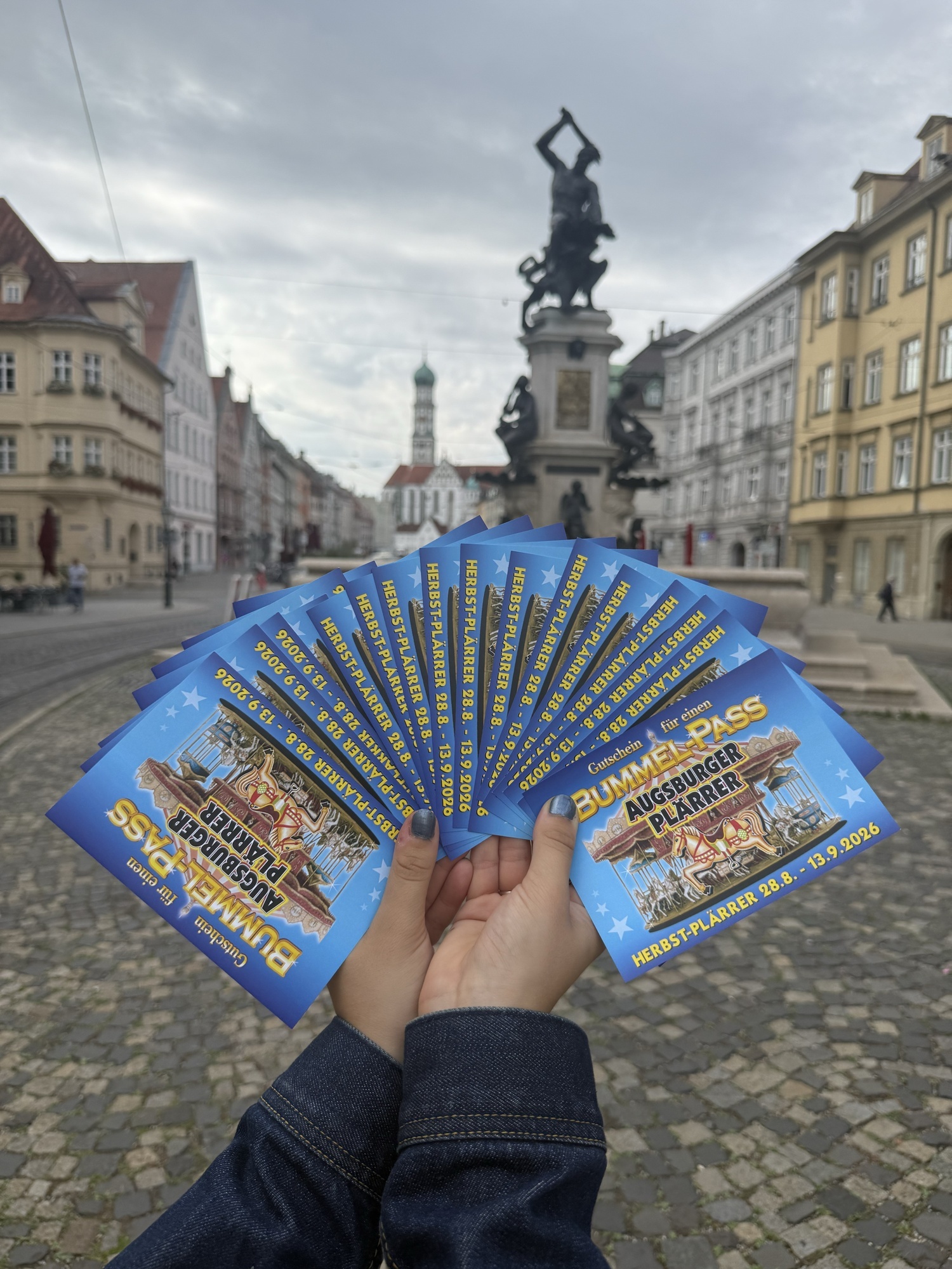 B4BSCHWABEN verlost insgesamt 30 Bummelpässe für den Herbstplärrer 2026. Foto: B4BSCHWABEN