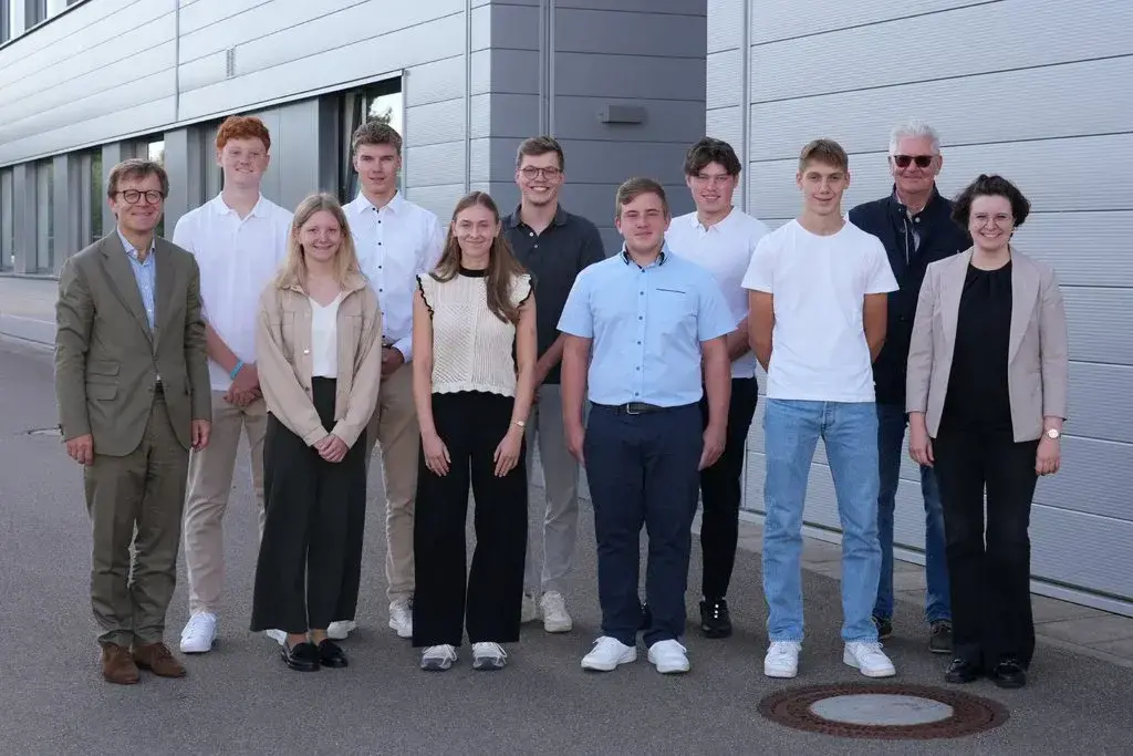 Die BWF Group begrüßt zum Ausbildungsstart 2026 insgesamt 8 Nachwuchskräfte zu den Welcome Days am Unternehmenssitz in Offingen.
