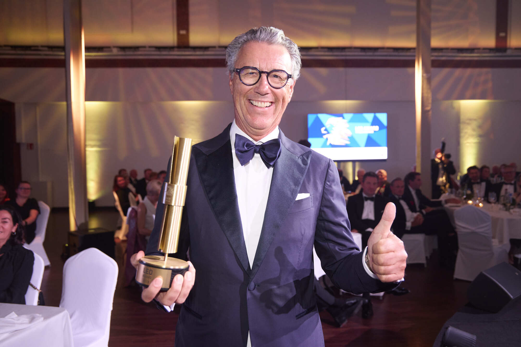 Harry Seifert, Vorsitzender des Beirats der Seifert Logistics Group, wurde von der DVZ für sein Logistisches Lebenswerk ausgezeichnet. Foto: Marco Grundt