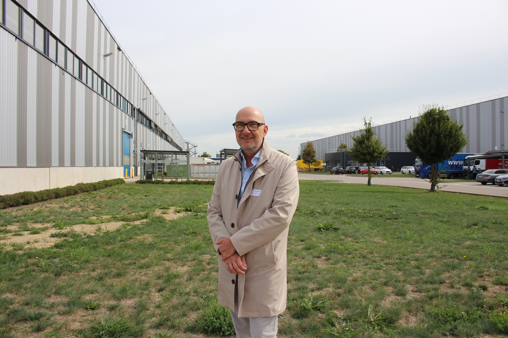 Ralf Schmidtmann, Geschäftsführer der GVZ-Entwicklungsmaßnahmen GmbH. Foto: B4B/ Katharina Seeburger