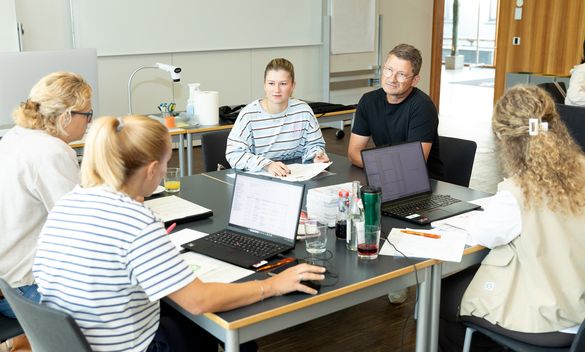 Rund 50 Nachzügler auf der Suche nach einem Ausbildungsplatz, nutzten die Nachvermittlungsaktion der Agentur für Arbeit, der IHK