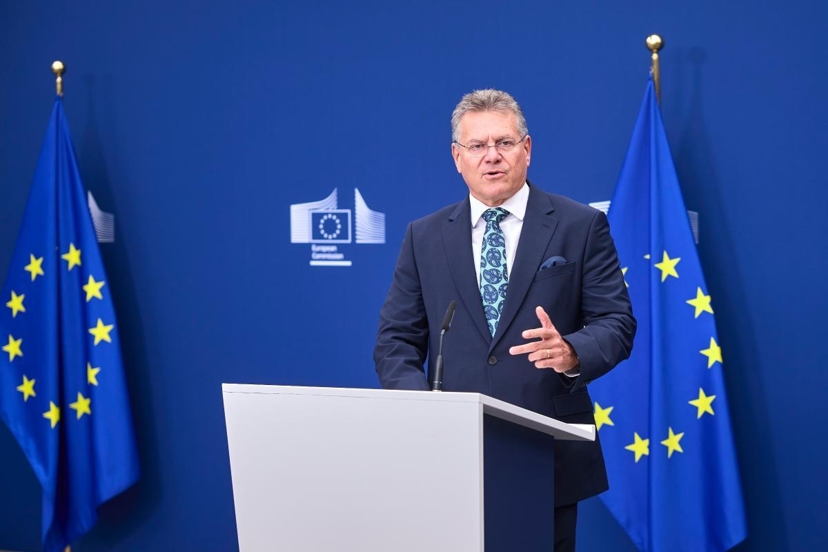 Der EU-Handelskommissar Maroš Šefčovič. Die EU hat sich mit den Philippinen auf ein Freihandelsabkommen geeinigt. Foto: Claudio Centonze/ Europäische Union, 2026, zur Verfügung gestellt im Rahmen der CC BY 4.0
