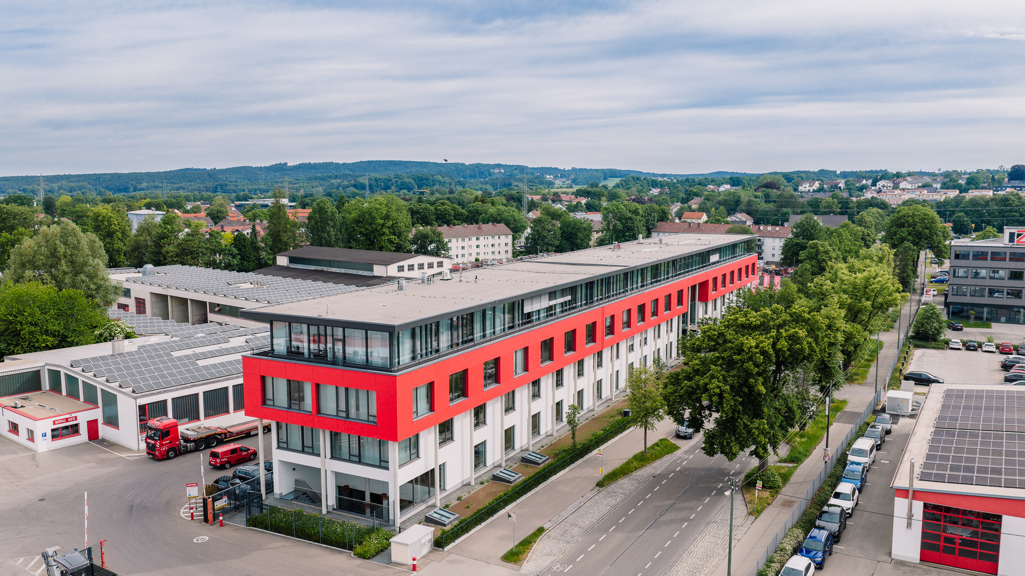 Der Hauptsitz in Memmingen. Foto: Kutter