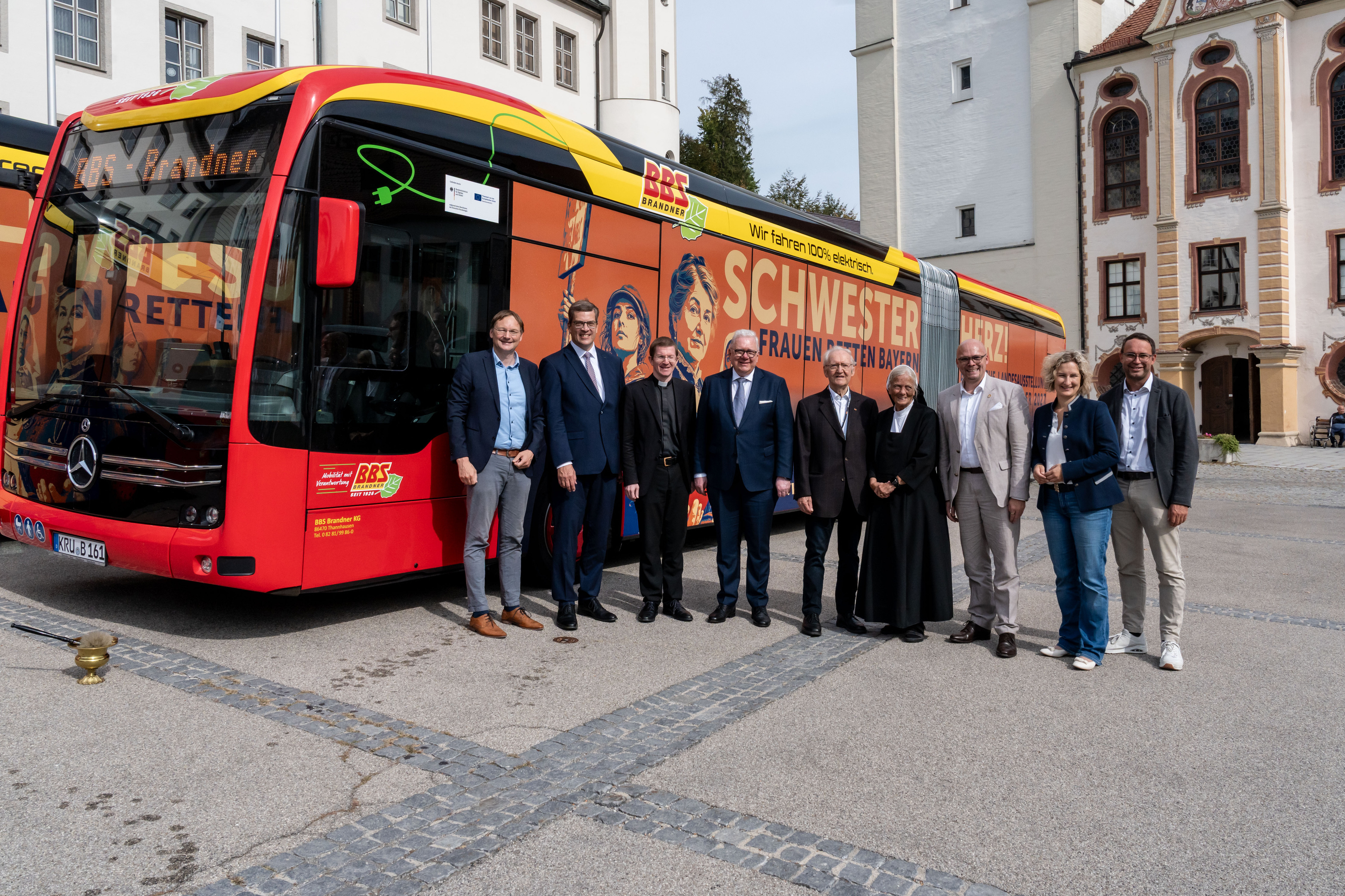 Bei der Feier zum 100-jährigen Firmenjubiläum von BBS Brandner. Foto: StMD