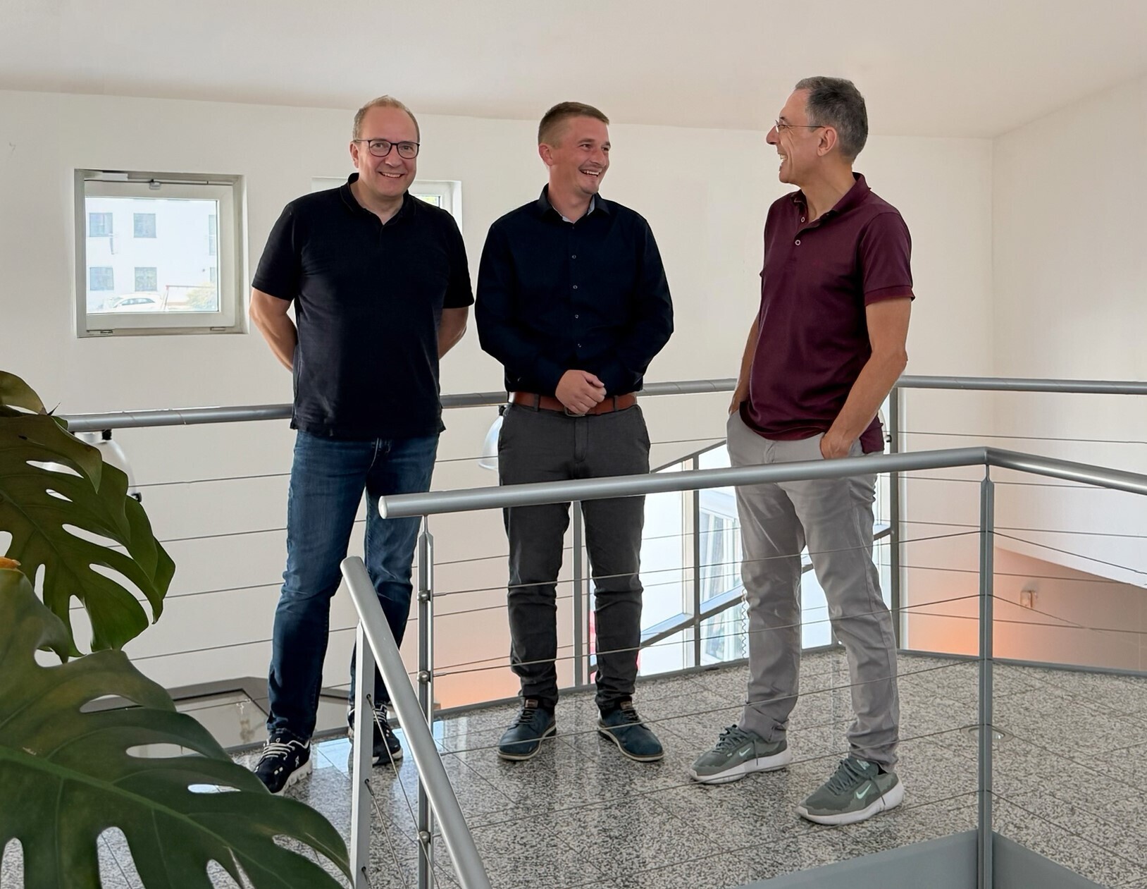 Von links: Peter Grabowski, Roman Mollenhauer und Franz Richter. Foto: 8its